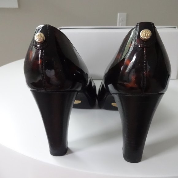 Stuart Weitzman Tortoise Shell Heels - Picture 3 of 8